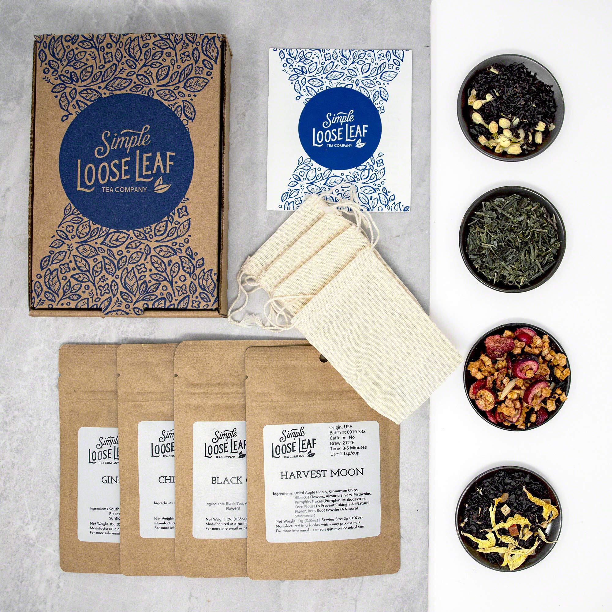 Simple Loose Leaf Tea HandPackaged Loose Leaf Tea Subscription Box